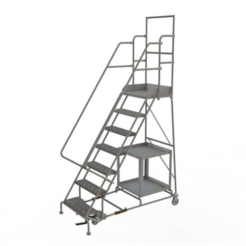 Stock Picking Rolling Ladder Rideout Tool & Machine Inc.