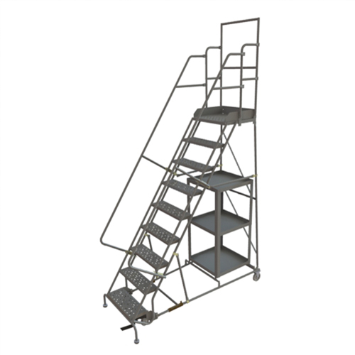 Stock Picking Rolling Ladder Rideout Tool & Machine Inc.