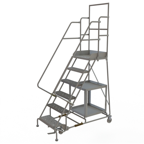 Stock Picking Rolling Ladder Rideout Tool & Machine Inc.