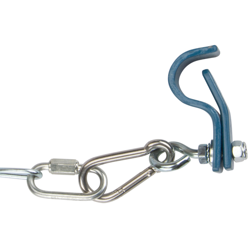 Trousse de chaine d'acc&egrave;s s&eacute;curitaire pour &eacute;chelle roulante Rideout Tool & Machine Inc.