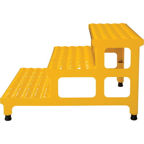 Adjustable Step-Mate Stand, 3 Step(s), 36-3/16" W x 33-7/8" L x 22-1/4" H, 500 lbs. Capacity Rideout Tool & Machine Inc.