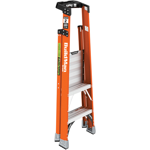 Escabeau avec plateforme Safespace, 2', Cap. De 300 lb Rideout Tool & Machine Inc.