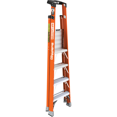 Safespace Platform Step Ladder, 4', 300 lbs. Cap. Rideout Tool & Machine Inc.