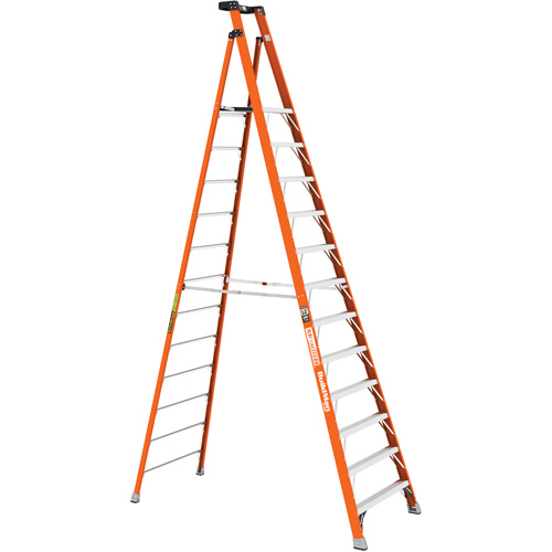 Escabeau avec plateforme Safespace, 12', Cap. De 300 lb Rideout Tool & Machine Inc.