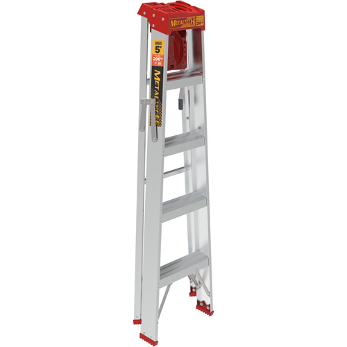 Step Ladder with Paint Tray, 5', Aluminum, 200 lbs. Capacity, Type 3 Rideout Tool & Machine Inc.