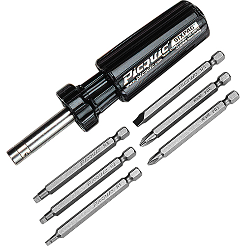 Sixpac Plus Multi-Bit Screwdrivers Rideout Tool & Machine Inc.