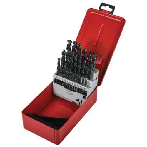 Jobber Drill Bit Set, 29 Pieces, High Speed Steel Rideout Tool & Machine Inc.