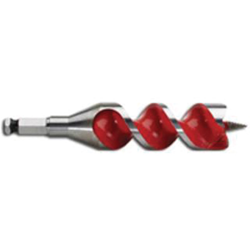 Ship Auger Drill Bit, 1-1/4 Diameter, 4" Flute, 7/16" Hex Shank Rideout Tool & Machine Inc.
