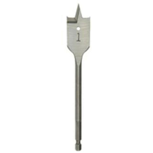 Flat Boring Bit, 13/16" Diameter, 1/4" Hex Shank, 6" Length Rideout Tool & Machine Inc.