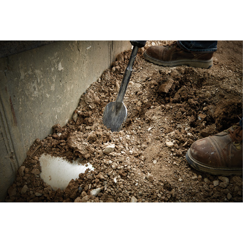 Clay Spade Bit, 5-1/2", Hex Shank, High Speed Steel Rideout Tool & Machine Inc.