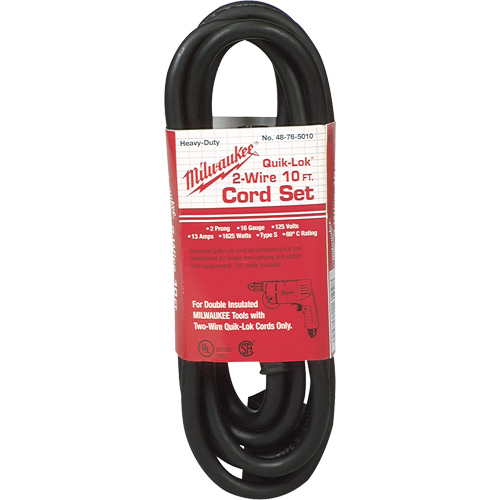 2-Wire Quik-Lok&reg; Cord Rideout Tool & Machine Inc.