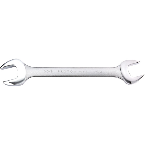 Open-End Wrench, 1-1/2" x 1-5/8", Satin Rideout Tool & Machine Inc.