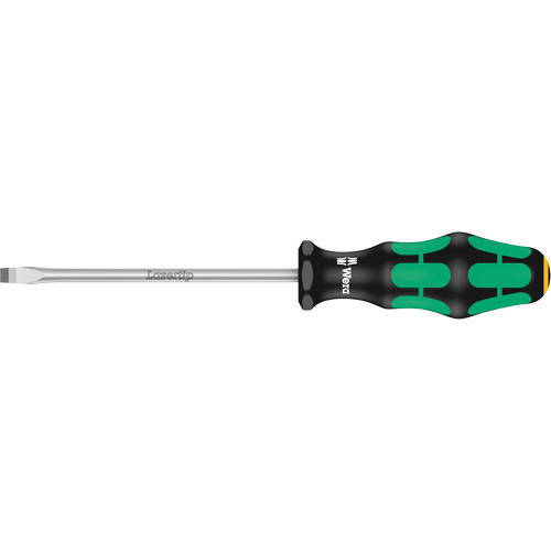 Tapered Slotted Screwdriver, 1.0 mm, 5-1/8" L, Plastic Handle Rideout Tool & Machine Inc.