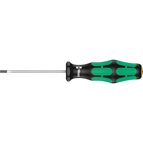 Tournevis pour vis &agrave; fente, Tige de 3/32", Ronde, 5-1/8" lo, Prise en Plastique Rideout Tool & Machine Inc.