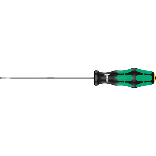 Tournevis &agrave; fente, Tige de 4 mm, Ronde, 9-3/4" lo, Prise en Plastique Rideout Tool & Machine Inc.