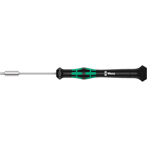 Micro Socket Screwdriver, 2.0 mm Drive, 6-3/16" L, Non Magnetic Rideout Tool & Machine Inc.