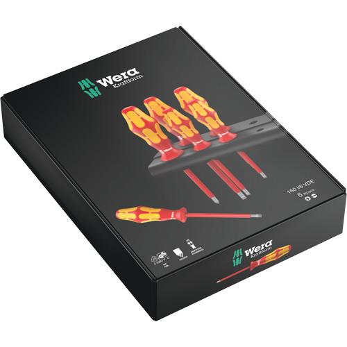 Jeu de tournevis isol&eacute;s, 1000 V, 6 M Rideout Tool & Machine Inc.