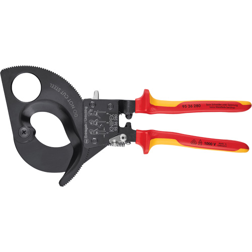 Insulated Ratcheting Cable Cutters Rideout Tool & Machine Inc.