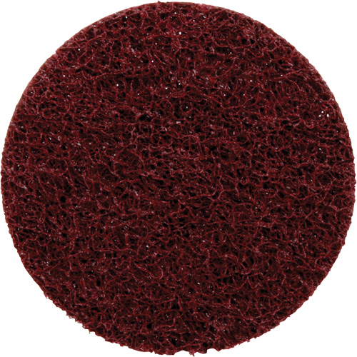 Disque de conditionnement de surface &agrave; remplacement rapide Standard Abrasives, 3" dia., Grain Moyen, Oxyde d'aluminium Rideout Tool & Machine Inc.