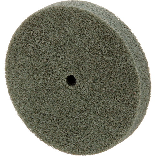 Meule homog&egrave;ne &agrave; faible densit&eacute; de s&eacute;rie 500 Standard Abrasives, 3" x 1/2", Arbre de 1/4", Grain de Moyen, Oxyde d'aluminium Rideout Tool & Machine Inc.