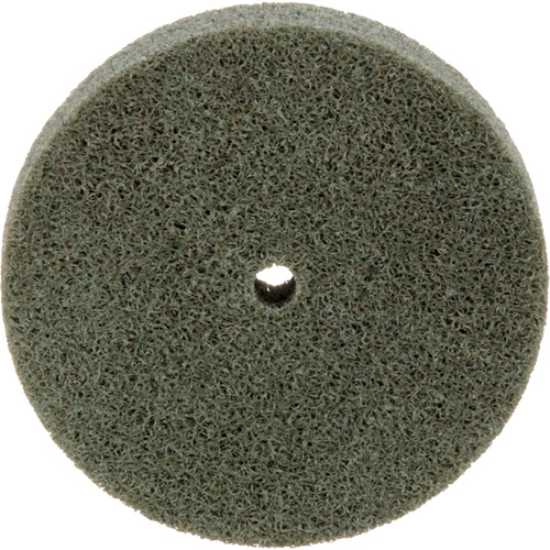Meule homog&egrave;ne &agrave; faible densit&eacute; de s&eacute;rie 500 Standard Abrasives, 3" x 1/2", Arbre de 1/4", Grain de Moyen, Oxyde d'aluminium Rideout Tool & Machine Inc.