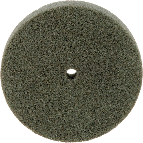 Meule homog&egrave;ne &agrave; faible densit&eacute; de s&eacute;rie 500 Standard Abrasives, 3" x 1/2", Arbre de 1/4", Grain de Moyen, Oxyde d'aluminium Rideout Tool & Machine Inc.
