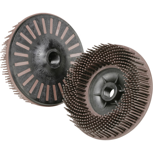 Scotch-Brite Radial Bristle Discs for Right Angle Grinders, Ceramic, 36 Grit, 4-1/2" Dia. Rideout Tool & Machine Inc.