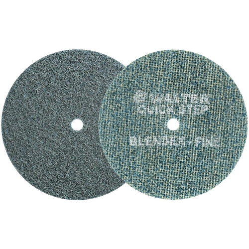Disque de pr&eacute;paration de surface QUICK-STEP BLENDEX, 5" dia., Grain Fin, Oxyde d'aluminium Rideout Tool & Machine Inc.