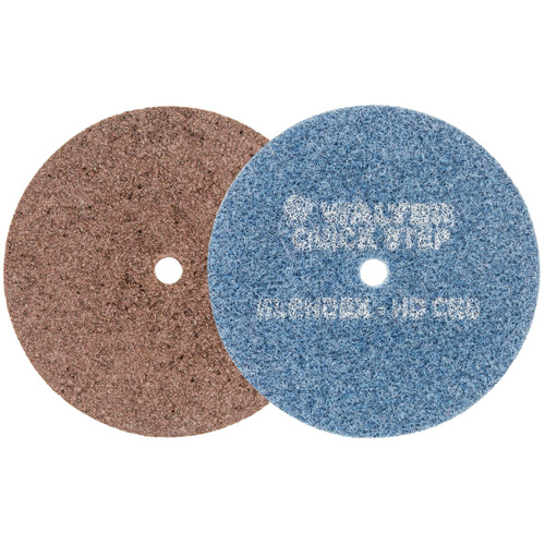 QUICK-STEP BLENDEX Surface Conditioning Disc, 5" Dia., Extra Coarse Grit, Aluminum Oxide Rideout Tool & Machine Inc.