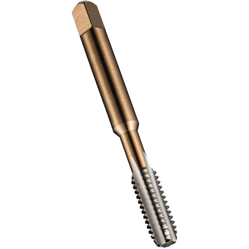 Taraud pour tuyau &agrave; usage g&eacute;n&eacute;ral, 12-1,0, 3 cannelures, 89 mm lo, Conique, Acier rapide Rideout Tool & Machine Inc.