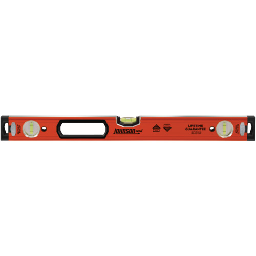 Heavy Duty Level, Box, 24" L, Aluminum, Non-Magnetic Rideout Tool & Machine Inc.