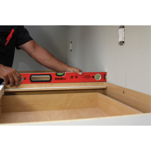 Heavy Duty Level, Box, 24" L, Aluminum, Non-Magnetic Rideout Tool & Machine Inc.