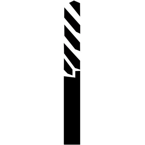 Through-Hole Carbide Tipped Drill, 1/4" Diameter Rideout Tool & Machine Inc.