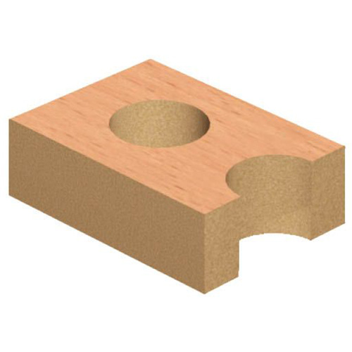 Through-Hole Carbide Tipped Drill, 1/4" Diameter Rideout Tool & Machine Inc.