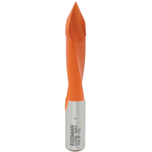 Through-Hole Carbide Tipped Drill, 2/5" Diameter Rideout Tool & Machine Inc.