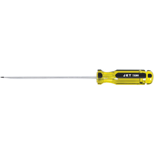 SDS-6R Slot Jumbo Handle Screwdriver, 3/16" Tip, Round, Plastic Handle Rideout Tool & Machine Inc.