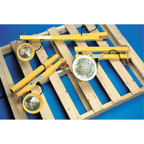 Lampes pour les quais, Bras 60", Ampoule Incandescente, M&eacute;tal Rideout Tool & Machine Inc.