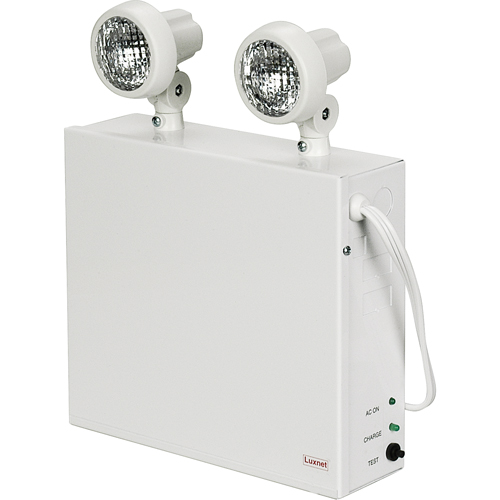 Nova Emergency Lighting Units, Steel, LED, 120 V Rideout Tool & Machine Inc.
