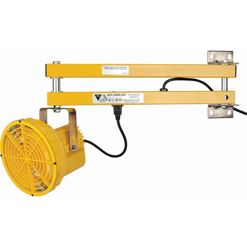 Lampes pour les quais, Bras 24", 50 W, Ampoule Sodium haute pression, Polycarbonate Rideout Tool & Machine Inc.