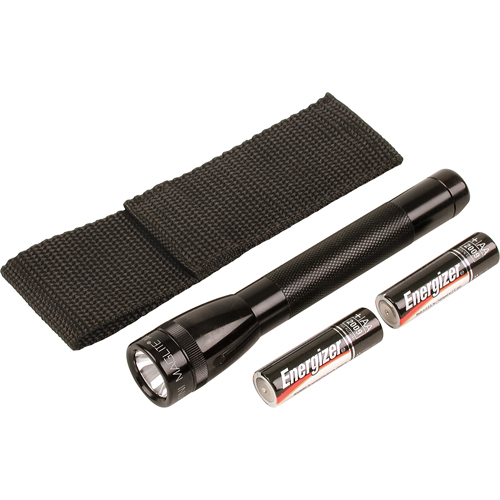 Mini&reg; Flashlights, Incandescent, 14 Lumens, AA Batteries Rideout Tool & Machine Inc.