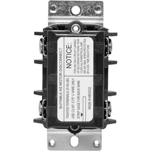 Single Phase Double Pole Disconnect Switch Rideout Tool & Machine Inc.