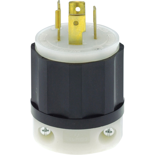 Dispositif verrouillable de qualit&eacute; industrielle, Nylon, 20 A, 125 V/250 V, L14-20P Rideout Tool & Machine Inc.