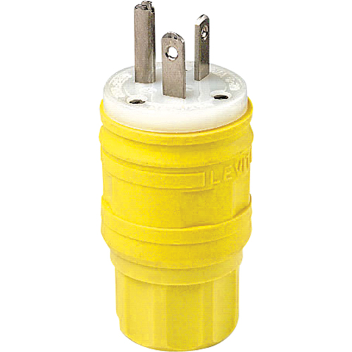 Pris &agrave; lames droites &eacute;tanche Wetguard, Plastique, 20 A, 250 V Rideout Tool & Machine Inc.