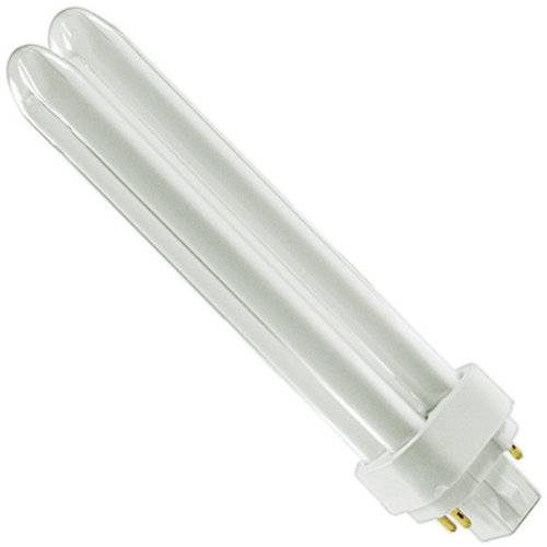 Compact Fluorescent Lamps, T4, 26 W, 3500 K, G24Q-3 Base, 12000 hrs. Rideout Tool & Machine Inc.