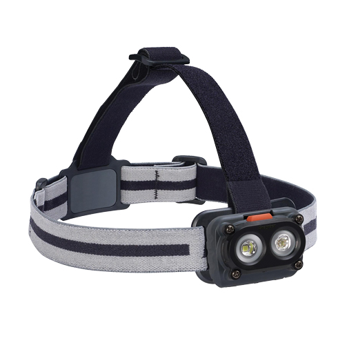 Lampe frontale robuste Hardcase, DEL, 325 lumens, 6,5 hres de fonctionnement, piles AA Rideout Tool & Machine Inc.