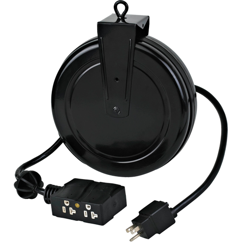 Cord Reel - Industrial, 20', SJTOW, 12/3/3-Dec Gauge, 15 A Rideout Tool & Machine Inc.