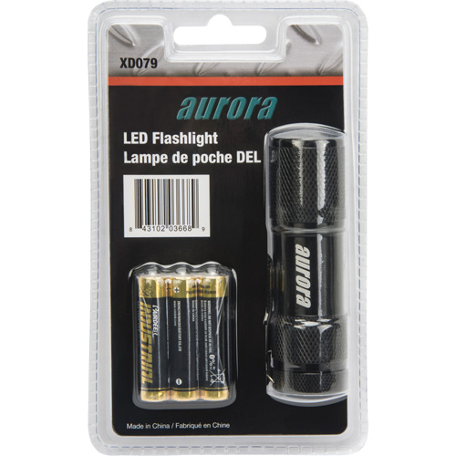 Mini lampe de poche AFL200, DEL, 25 lumens, Piles AAA Rideout Tool & Machine Inc.