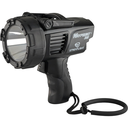Waypoint&reg; 300 Pistol Grip Spotlight, LED, 1000 Lumens, Rechargeable Batteries Rideout Tool & Machine Inc.