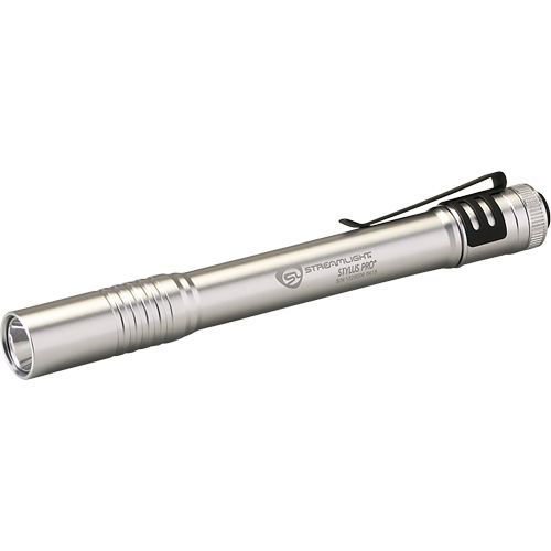 Lampe stylo Stylus Pro, DEL, 100 lumens, Corps en Aluminium, piles AAA, Compris Rideout Tool & Machine Inc.