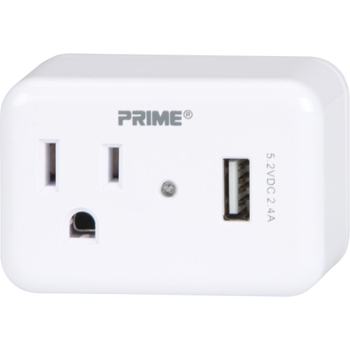 Chargeur USB Prime avec protection contre la surtension Rideout Tool & Machine Inc.